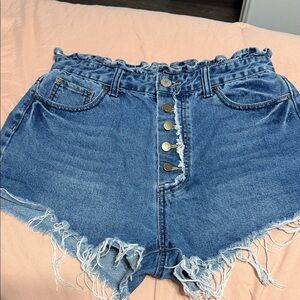 Denim Women Shorts L